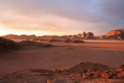 Изображение рассвета на Марсе в формате Full HD