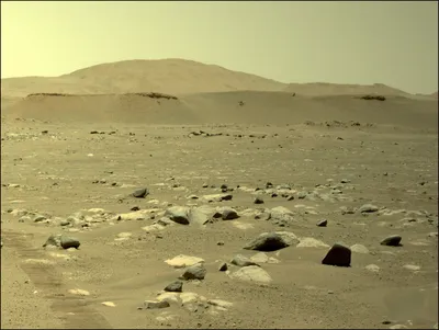 Фото на айфон с рассветом на Марсе
