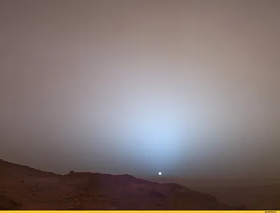 Рассвет на Марсе в Full HD качестве: скачайте фото бесплатно