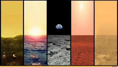 Скачать бесплатно фото рассвета на Марсе