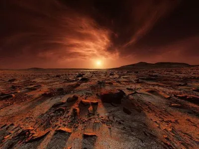 Романтический пыл Рассвета на Марсе