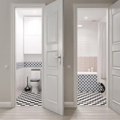 Дизайн в деталях: раздвижные двери в ванной