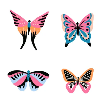 Радужные крылья: фото разноцветных бабочек