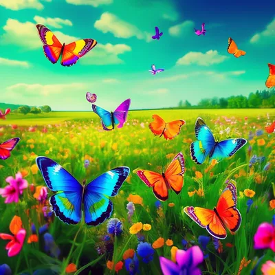 Блистательное разнообразие: фото разноцветных бабочек