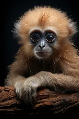 GIF обезьяны: живая природа в движении