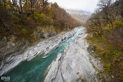 Фотография реки Белая в Адыгее