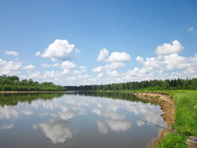 Уникальные краски реки Чулым на фото