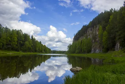 Река Чусовая на фото - великолепные пейзажи в 4K разрешении