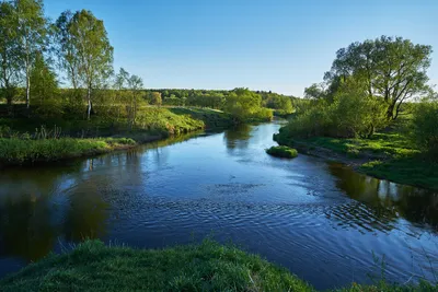 Фото реки Истра во всей ее красе