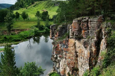 Уникальные пейзажи: Фото Реки юрюзань в формате JPG