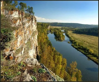 Фото: Красота природы - Река Юрюзань