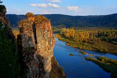 Волшебство природы: Фотографии Реки Юрюзань