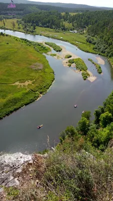 Фото реки Юрюзань на iPhone и Android