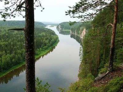 Удивительные рисунки Реки Кама