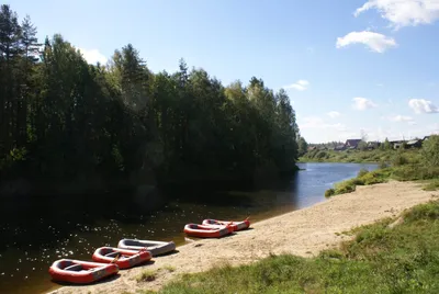 Живописные места реки Керженец на фото