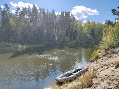 Река Керженец в объективе фотокамеры