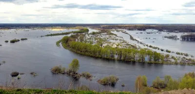 Величественные пейзажи реки Клязьма на фото