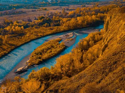 Изумительные пейзажи Реки Кубань: Фотоистория природного прекрасного