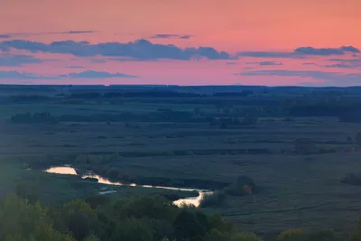 4K картинка реки Пьяна для невероятной четкости