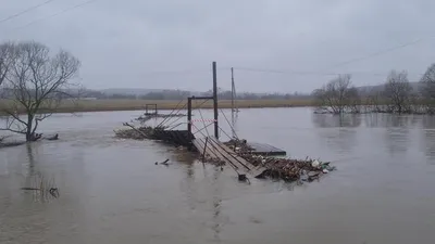 Живописный пейзаж реки Протва на фото