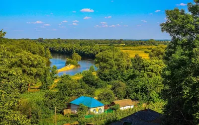 Загадочная красота реки Сейм на фотографиях