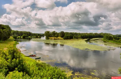 Фото Реки Сейм - красивый рисунок в HD качестве