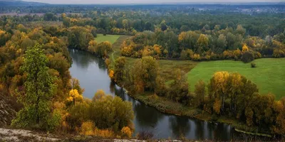 Фото реки Северский Донец: воплощение спокойствия и гармонии