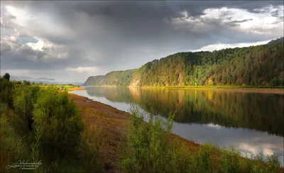 Величественные пейзажи Реки Шилка на фото