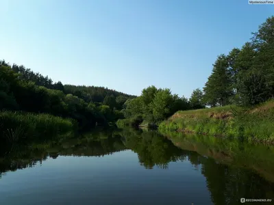 Красочные изображения реки Тетерев