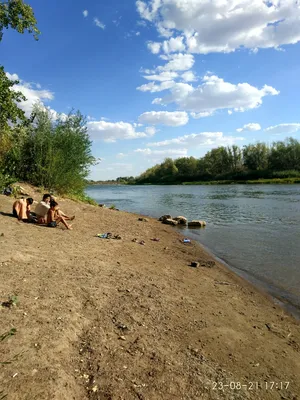 Река Урал в объективе фотокамеры