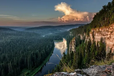 Фото реки Усьва во всей ее красе