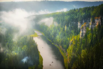 Природная красота: фотографии реки Усьва