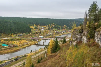 Удивительные пейзажи реки Усьва на фото