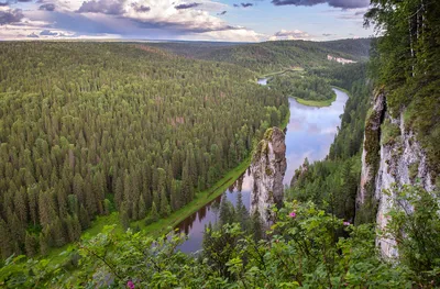 Великолепие реки Усьва на фотографиях