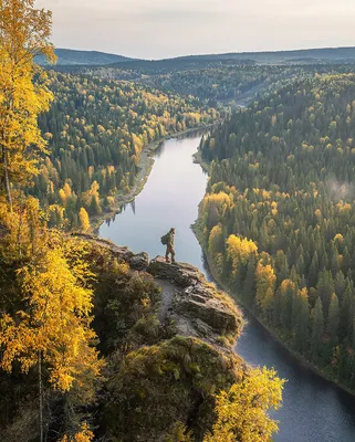 Фото Реки Усьва - впечатляющий пейзаж в формате GIF