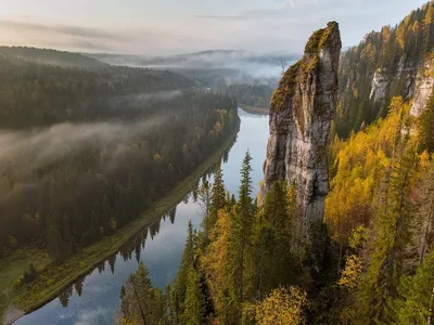 Фото реки Усьва: красота природы в объективе