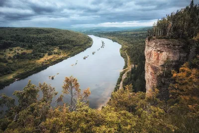 Удивительные пейзажи Реки Вишера на фото