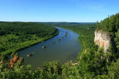 Загадочная красота Реки Вишера на фотографиях