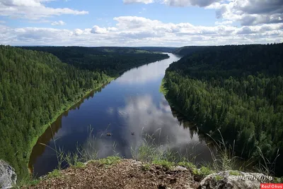 Изумительные пейзажи реки Вишера в объективе фотокамеры