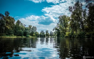 Величественные пейзажи реки Ворскла на фото