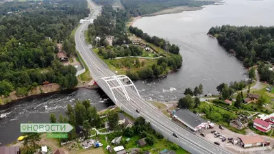 Фотографии реки Вуокса в уникальном арт-дизайне