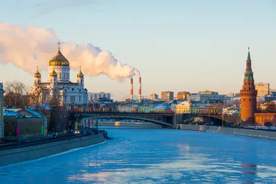 Новые изображения реки Москвы для скачивания бесплатно