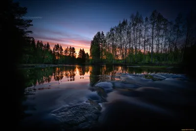 Фотографии реки ночью: впечатляющие обои на рабочий стол