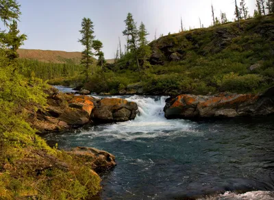 Фотографии рек Сибири с прекрасными пейзажами