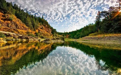 Фото реки Сибири в HD качестве - скачать бесплатно!