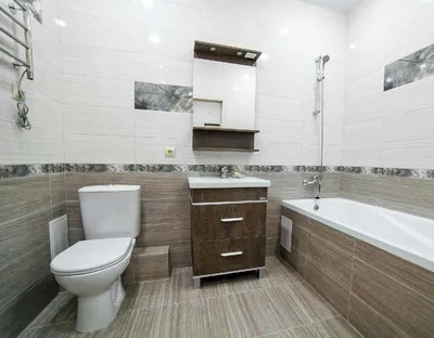 Фотографии ремонта ванной комнаты в 4K разрешении на 2024 год