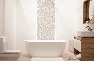 Минималистичный дизайн маленькой ванной комнаты: фото примеры