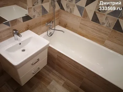 Фотоотчет: ремонт маленькой ванной с учетом каждой детали
