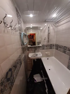 Фото ремонта в ванной комнате с панелями ПВХ - примеры работ