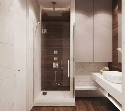 Фото ремонта ванной комнаты 3 кв м - минимализм и функциональность
